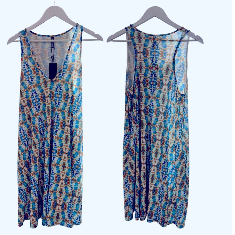 Vierick Florabeth Sleeveless Dress in Sunbeam print